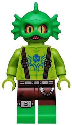 Preowned LEGO® Minifigure – The LEGO® Movie 2 tlm157 Swamp Creature The LEGO® Movie 2
