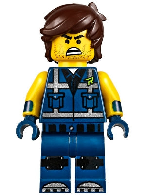 Preowned LEGO® Minifigure – The LEGO® Movie 2 tlm197 Rex Dangervest Crooked Smile/Angry