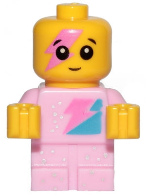 Preowned LEGO® Minifigure – The LEGO Movie 2 tlm204 Sparkle Baby Dark Pink Lightning Around