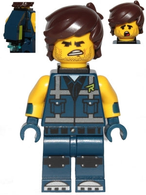 Preowned LEGO® Minifigure – The LEGO Movie 2 tlm209 Rex Dangervest Angry/Confused w/Jet Pac