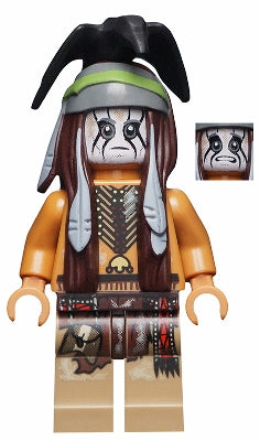 Preowned LEGO® Minifigure – The Lone Ranger tlr012 Tonto Mine Outfit