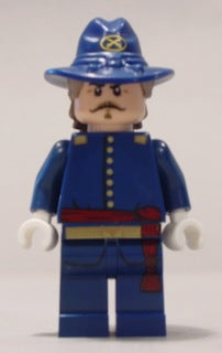 Preowned LEGO® Minifigure – The Lone Ranger tlr016 Captain J. Fuller