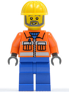 Preowned LEGO® Minifigure – LEGO® Brand tls035 Store Male Construction Worker {Stratford}