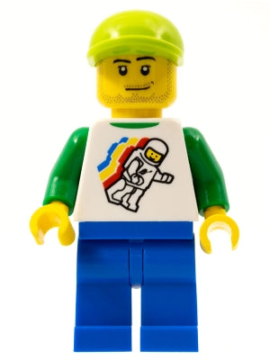 Preowned LEGO® Minifigure – LEGO® Brand tls066 Store Male Classic Space Minifigure Floating
