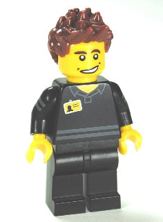 Preowned LEGO® Minifigure – LEGO® Brand tls086 LEGO® Brand Store Employee Male