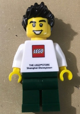 Preowned LEGO® Minifigure – LEGO® Brand tls093 Store Male Shanghai Disneytown 1st Anniversa
