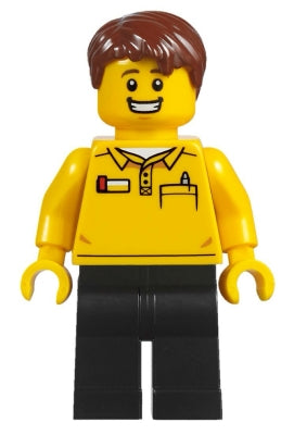 Preowned LEGO® Minifigure – LEGO® Brand tls097 LEGO® Factory Employee