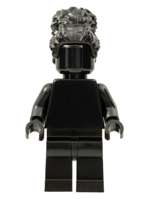Preowned LEGO® Minifigure – LEGO® Brand tls100 Everyone is Awesome Black (Monochrome)