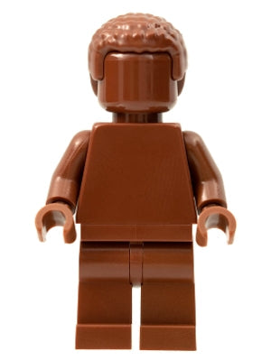 Preowned LEGO® Minifigure – LEGO® Brand tls101 Everyone is Awesome Reddish Brown (Monochrom
