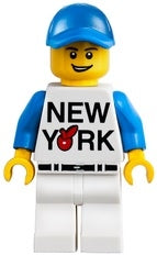 Preowned LEGO® Minifigure – LEGO® Brand tls114 York (Apple) Guy (853599)