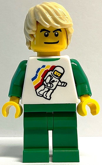 Preowned LEGO® Minifigure – LEGO® Brand tls118 Store Male Classic Space Minifigure Floating