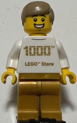 Preowned LEGO® Minifigure – LEGO® Brand tls123 Store Grand Opening San Antonio 1000th LEGO