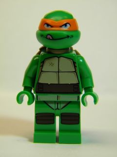 Preowned LEGO® Minifigure – Teenage Mutant Ninja Turtles tnt003 Michelangelo