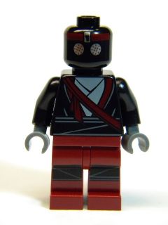 Preowned LEGO® Minifigure – Teenage Mutant Ninja Turtles tnt005 Foot Soldier Robot Dark Red