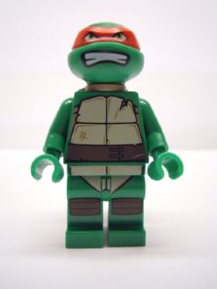 Preowned LEGO® Minifigure – Teenage Mutant Ninja Turtles tnt008 Raphael Gritted Teeth Looki