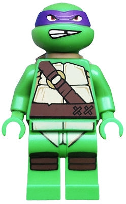 Preowned LEGO® Minifigure – Teenage Mutant Ninja Turtles tnt017 Donatello Gritted Teeth