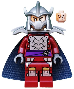 Preowned LEGO® Minifigure – Teenage Mutant Ninja Turtles tnt020 Shredder Dark Blue Cape