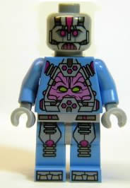 Preowned LEGO® Minifigure – Teenage Mutant Ninja Turtles tnt022 The Kraang Medium Blue Exo-