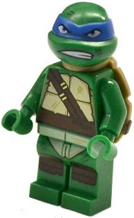Preowned LEGO® Minifigure – Teenage Mutant Ninja Turtles tnt024 Leonardo Gritted Teeth Smud