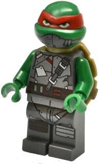 Preowned LEGO® Minifigure – Teenage Mutant Ninja Turtles tnt026 Raphael w/Armor
