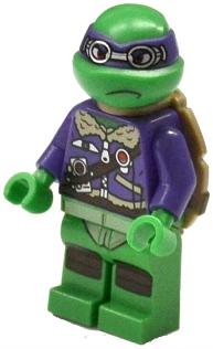 Preowned LEGO® Minifigure – Teenage Mutant Ninja Turtles tnt028 Donatello w/Goggles