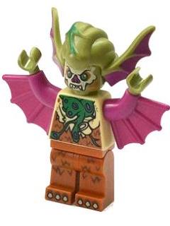 Preowned LEGO® Minifigure – Teenage Mutant Ninja Turtles tnt030 Mutated Dr. ONeil