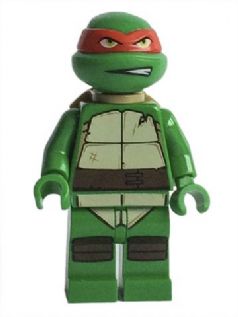 Preowned LEGO® Minifigure – Teenage Mutant Ninja Turtles tnt037 Raphael Gritted Teeth