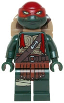 Preowned LEGO® Minifigure – Teenage Mutant Ninja Turtles tnt041 Raphael (Movie Version)