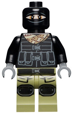 Preowned LEGO® Minifigure – Teenage Mutant Ninja Turtles tnt043 Foot Soldier Tactical Gear