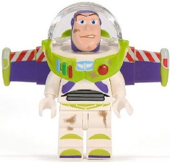 Preowned LEGO® Minifigure – Toy Story toy011 Buzz Lightyear Dirt Stains