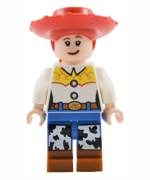 Preowned LEGO® Minifigure – Toy Story toy023 Jessie Normal Legs Minifigure Head and Bow