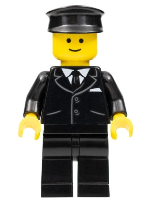 Preowned LEGO® Minifigure – Town twn177a Chauffeur Suit w/Pockets