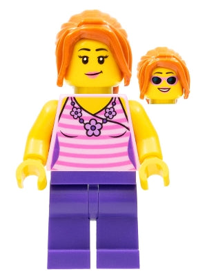 LEGO® Minifigure Town twn229 Supermarket Female Customer