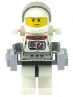 Preowned LEGO® Minifigure – Town twn303 Astronaut Male w/Backpack