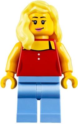 Preowned LEGO® Minifigure – Town twn315 Surfer Female