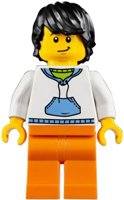 Preowned LEGO® Minifigure – Town twn316 Winter Vacationer Male