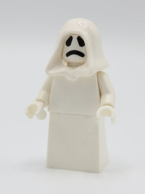 Preowned LEGO® Minifigure – Town twn392 Ghost w/White Hood and White Lower Body Skirt