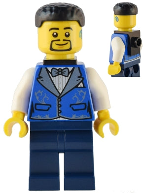 Preowned LEGO® Minifigure – Town twn453 Bass Player/Bassist