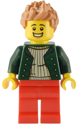 Preowned LEGO® Minifigure – Town twn458 Pizza Delivery Driver