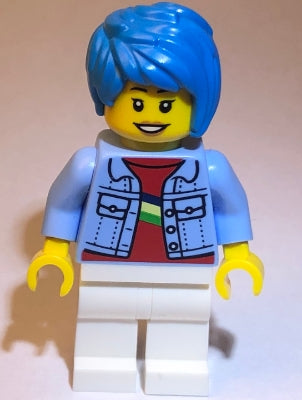 Preowned LEGO® Minifigure – Town twn483 Aki Jones Gamer (b23other01uk)