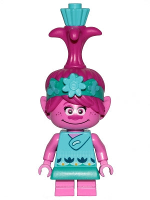 Preowned LEGO® Minifigure – Trolls World Tour twt005 Poppy w/Cupcake