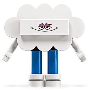 LEGO® Minifigure Trolls World Tour twt010s Cloud Guy w/Sticker