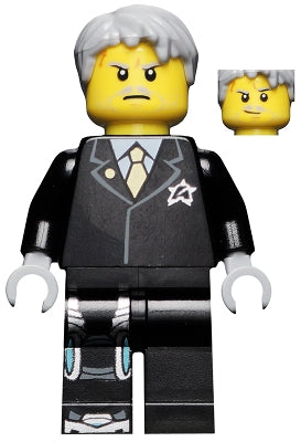 Preowned LEGO® Minifigure – Ultra Agents uagt010 Agent Solomon Blaze