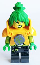 Preowned LEGO® Minifigure – Ultra Agents uagt025 Toxikita w/Armor