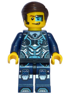 Preowned LEGO® Minifigure – Ultra Agents uagt033 Agent Curtis Bolt