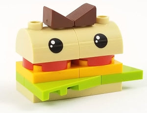 Preowned LEGO® Minifigure – Unikitty! uni12 Burger Person