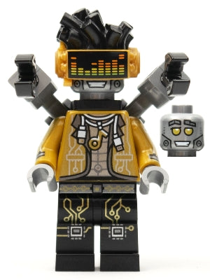 Preowned LEGO® Minifigure – Vidiyo vid014 HipHop Robot