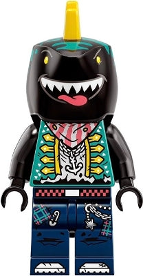 Preowned LEGO® Minifigure – Vidiyo vid029 Shark Guitarist