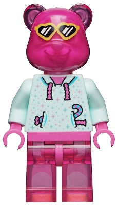 Preowned LEGO® Minifigure – Vidiyo vid043 DJ Rasp-Beary Vidiyo Bandmates Series 2