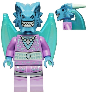Preowned LEGO® Minifigure – Vidiyo vid046 Dragon Guitarist Vidiyo Bandmates Series 2